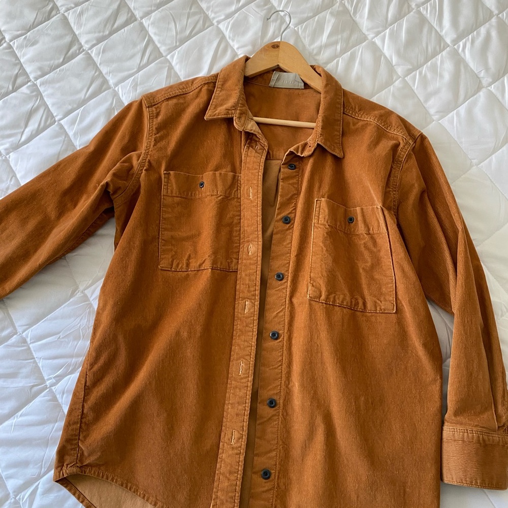 The Oversized Corduroy Shirt